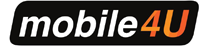 Obrazek przedstawia logotyp firmy mobile4U