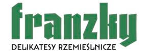 Obraz przedstawia logotyp firmy Frankzy Delikatesy Rzemieślnicze