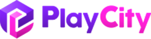 Obraz przedstawia logotyp firmy Play City