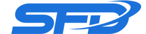 Obrazek przedstawia logotyp firmy SFD